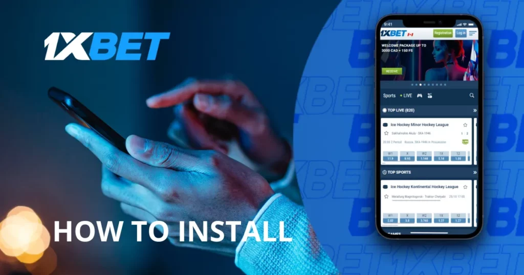 Instructions for installing 1xBet Mobile application for iOS